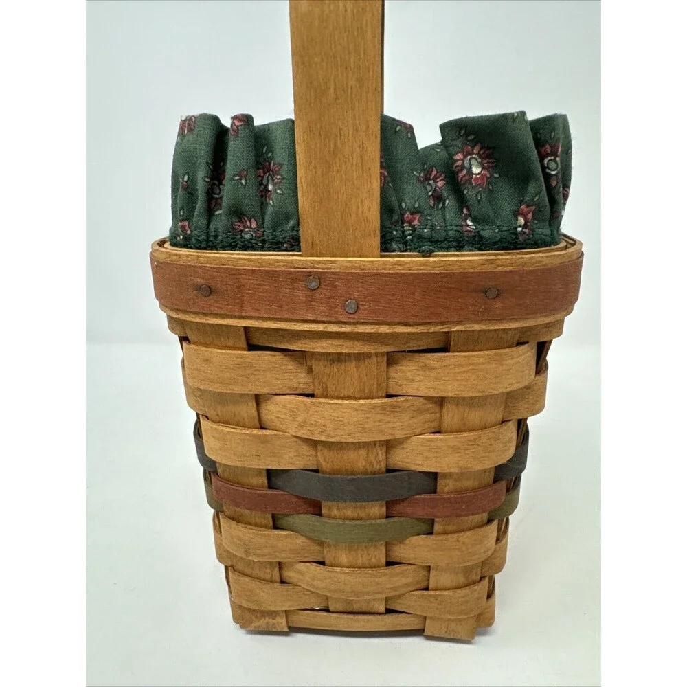 Vintage 1992 Longaberger Shades of Autumn Bittersweet Plastic Protector & Liner